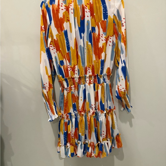 💋Colorful Long-Sleeve Dress 056 - Picture 4 of 5